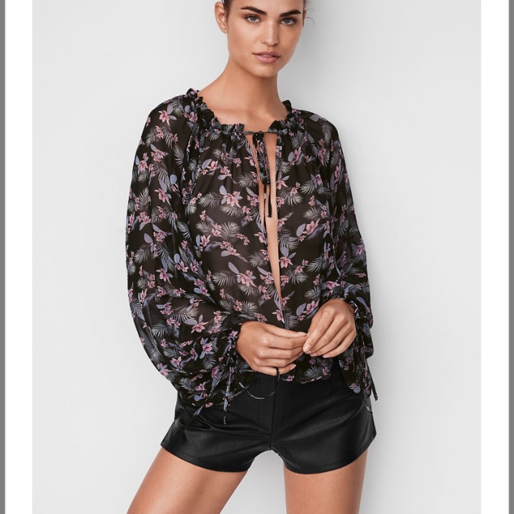 Victoria Secret Faux Leather Shorts